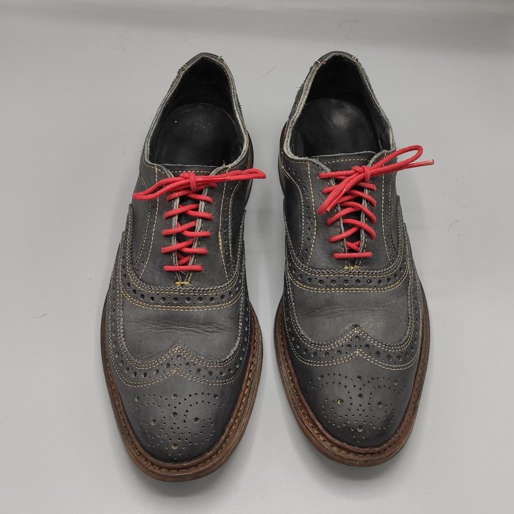 Allen Edmonds Men's Neumok Wingtip Leather Shoes - Picture 3 of 9
